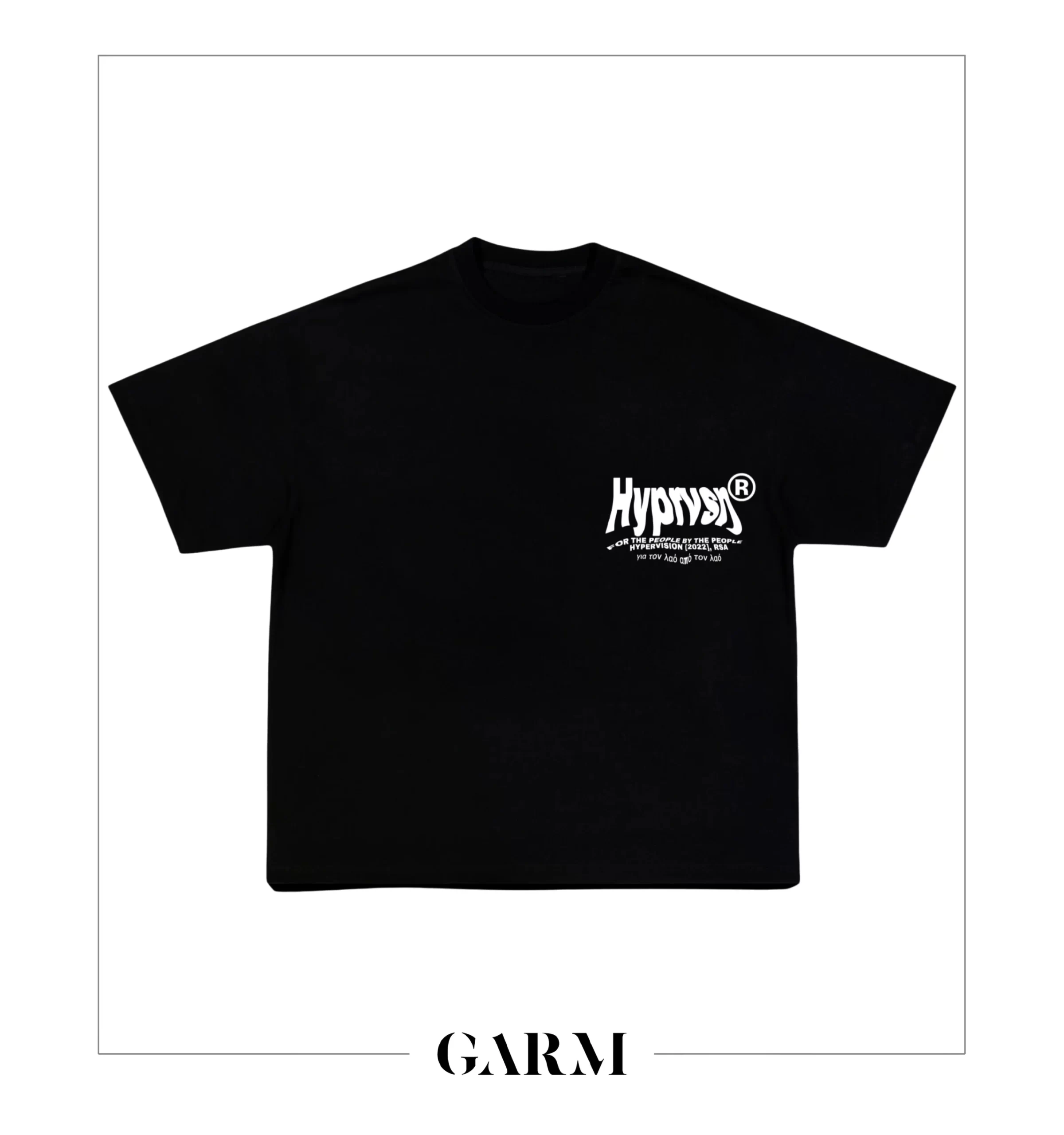 HV10 [BLACK] T-SHIRT by Hypervision available on Garm