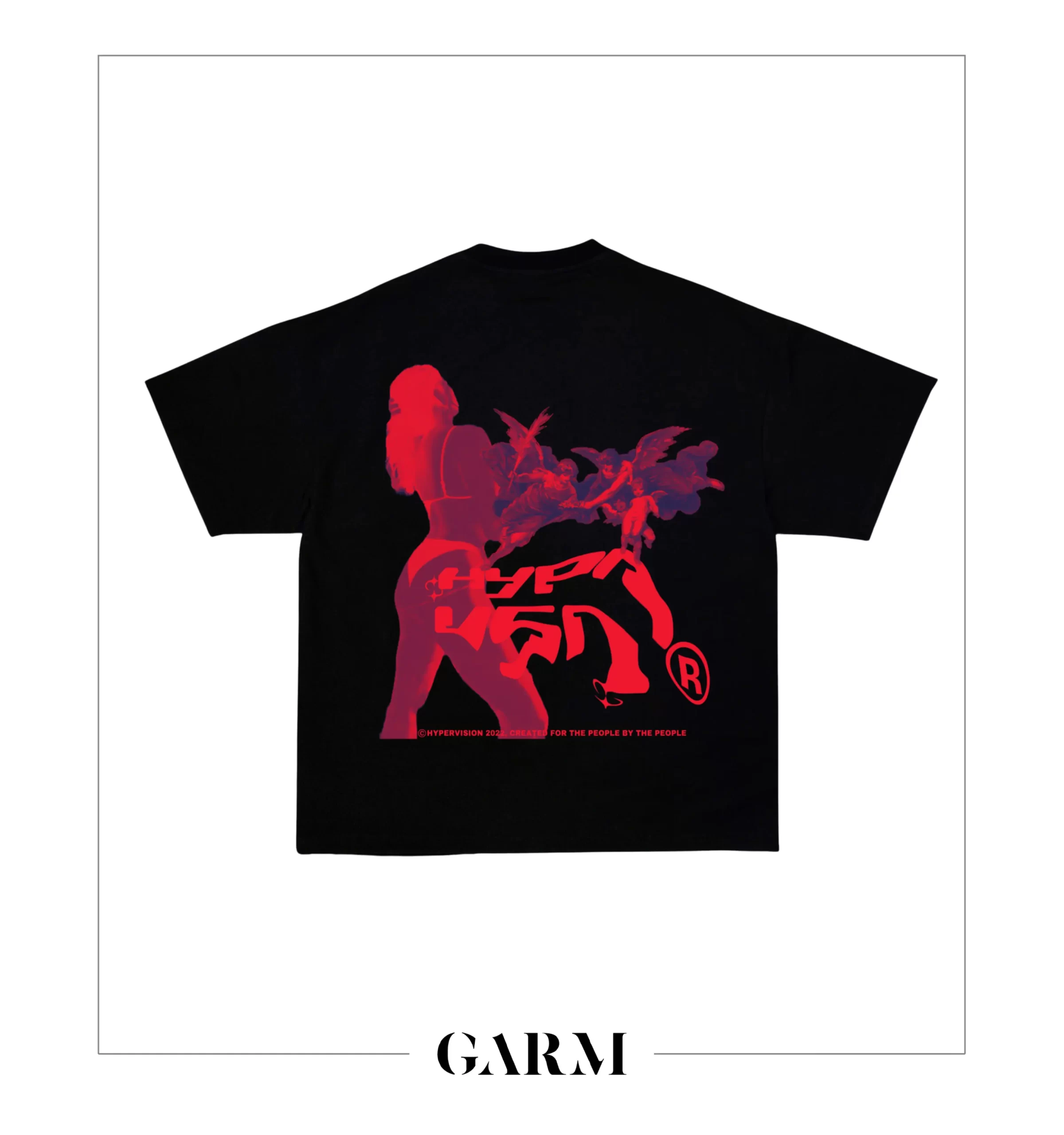SCARLET VSN T-shirt by Hypervision available on Garm