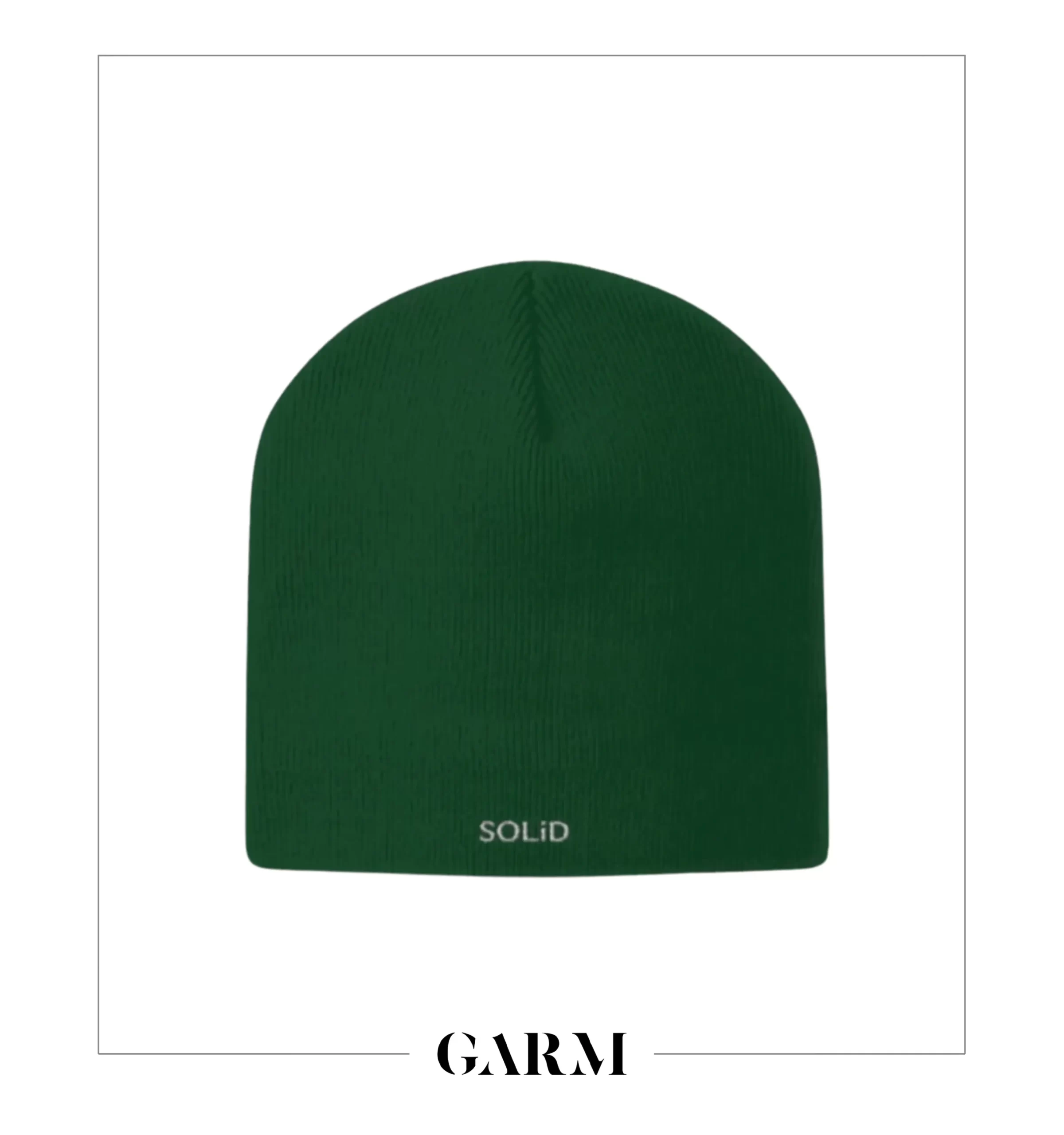 SOLiD Skull Beanie available on Garm