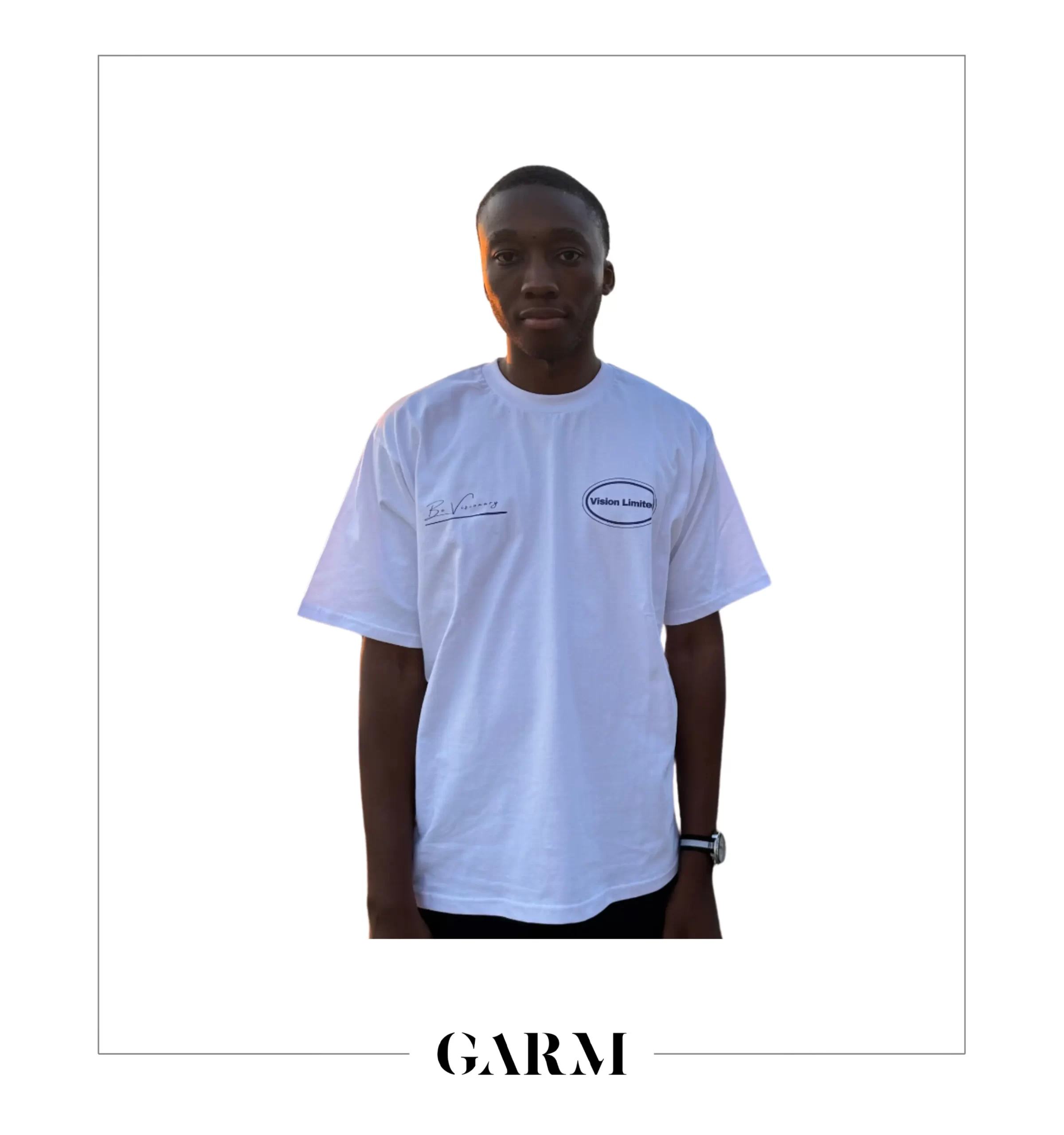 Vision Limited's Grandiose Collection White Tee available on Garm